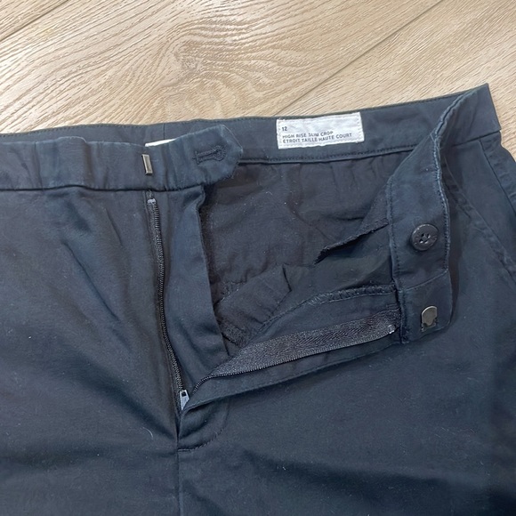 Gap, size 12, high rise skinny, black dress pants - Picture 2 of 3